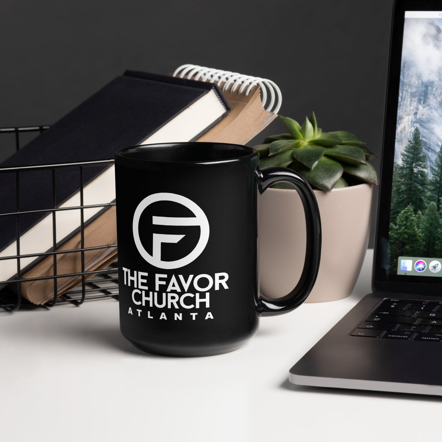 FAVOR LOGO CERAMIC MUG